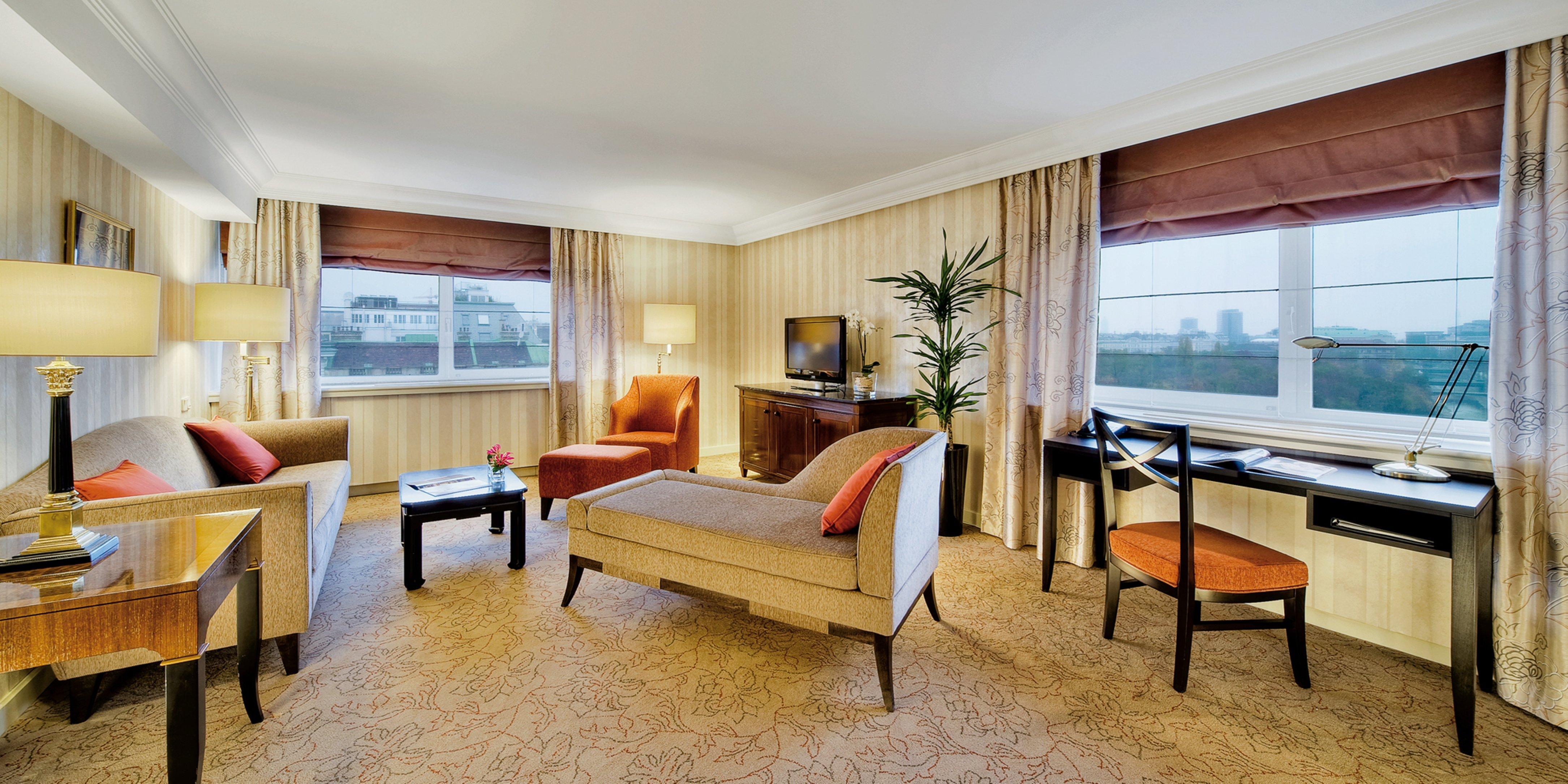 Intercontinental Wien By Ihg Dış mekan fotoğraf A suite at the hotel