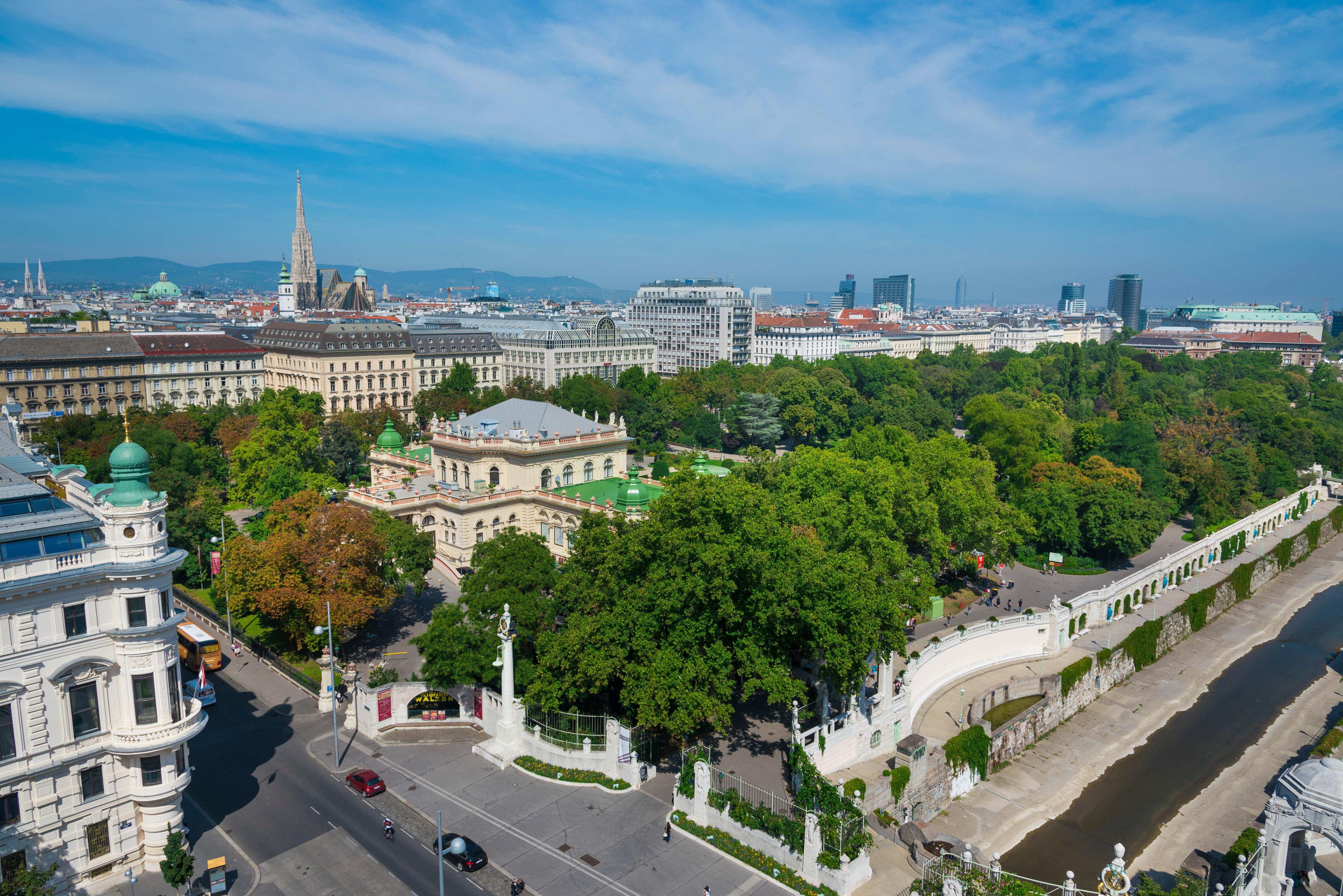 Intercontinental Wien By Ihg Dış mekan fotoğraf The park